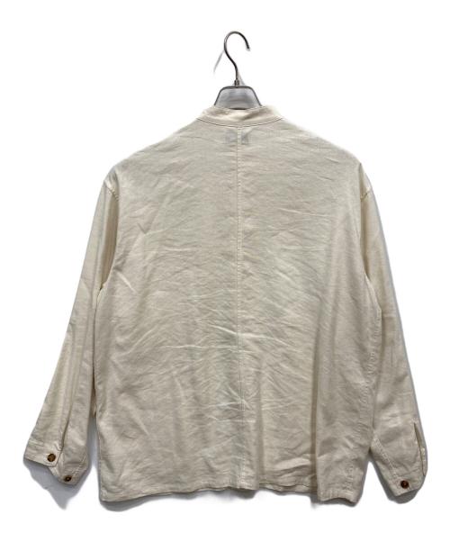 MARKA（マーカ）MARKA (マーカ) COVER ALL SHIRT - silk linen アイボリー サイズ:2の古着・服飾アイテム