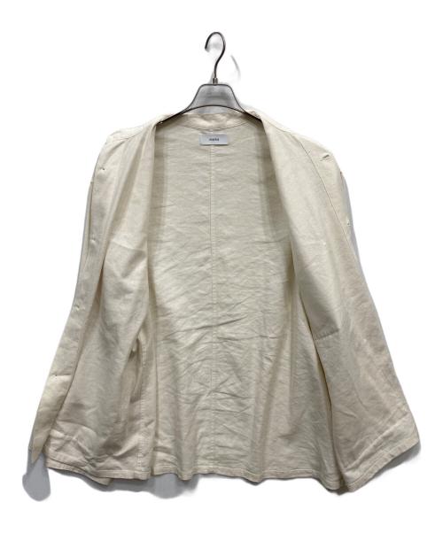 MARKA（マーカ）MARKA (マーカ) COVER ALL SHIRT - silk linen アイボリー サイズ:2の古着・服飾アイテム