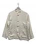 MARKA（マーカ）の古着「COVER ALL SHIRT - silk linen」｜アイボリー