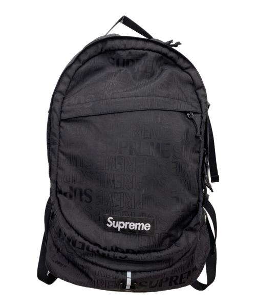 SUPREME（シュプリーム）SUPREME (シュプリーム) 19SS BACK PACK ブラックの古着・服飾アイテム