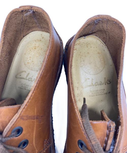 CLARKS（クラークス）CLARKS (クラークス) デザートレック レザーシューズ ブラウン サイズ:7 2/1の古着・服飾アイテム