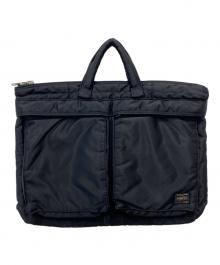 PORTER（ポーター）の古着「ヘルメット トートバッグ」｜ブラック