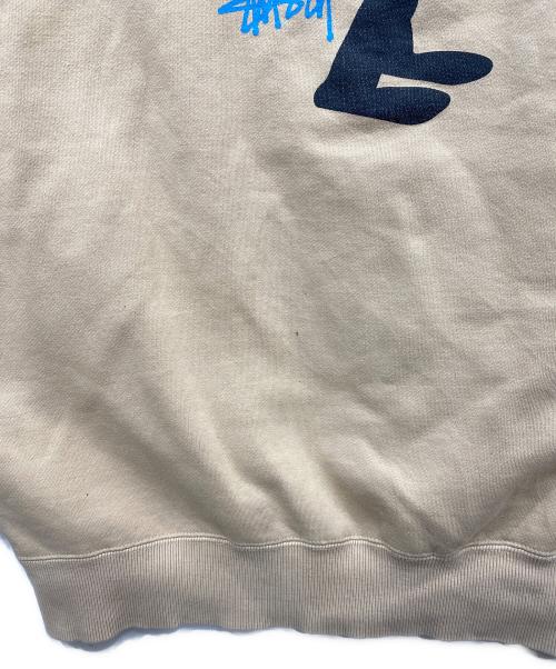 stussy（ステューシー）stussy (ステューシー) 90’s トランペットマン スウェット ベージュ サイズ:不明の古着・服飾アイテム