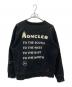 MONCLER (モンクレール) FRAGMENT DESIGN (フラグメントデザイン) MAGLIA GIROCOLLO ブラック サイズ:L：20000円