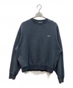 KITHキス）の古着「Kith Garment Dyed Nelson Crewneck」｜ネイビー