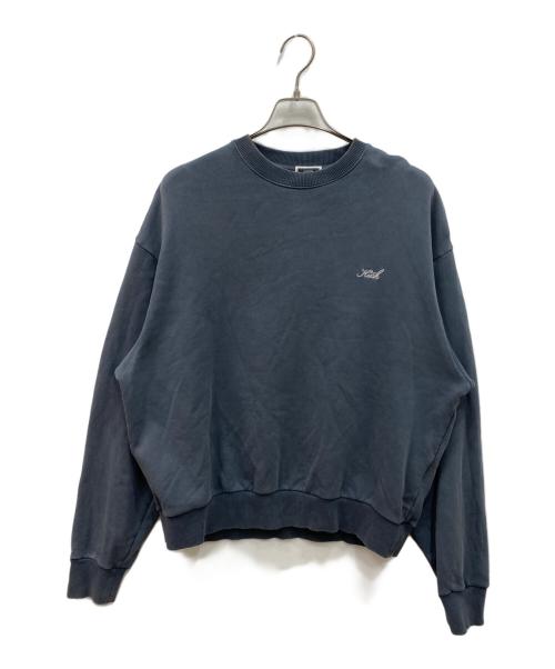 KITH（キス）KITH (キス) Kith Garment Dyed Nelson Crewneck ネイビー サイズ:Mの古着・服飾アイテム