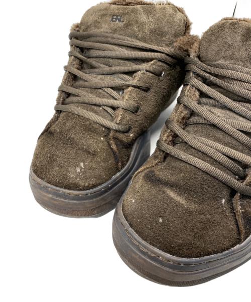 ERL（イーアールエル）ERL (イーアールエル) UNISEX SUEDE VAMP SNEAKERS ブラウン サイズ:27cmの古着・服飾アイテム