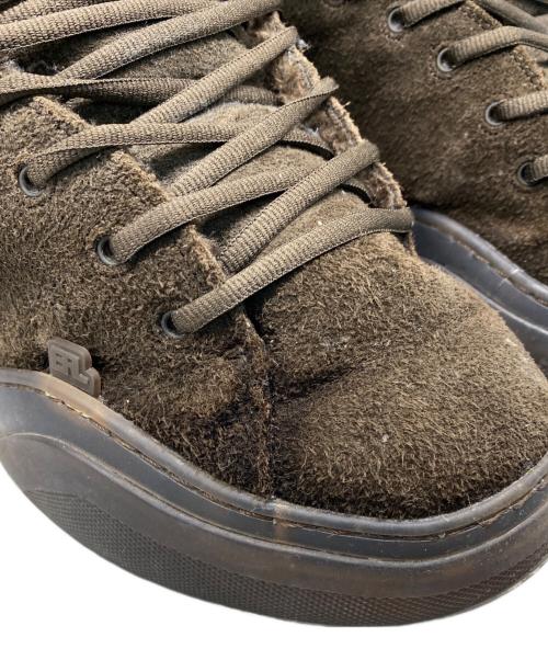 ERL（イーアールエル）ERL (イーアールエル) UNISEX SUEDE VAMP SNEAKERS ブラウン サイズ:27cmの古着・服飾アイテム
