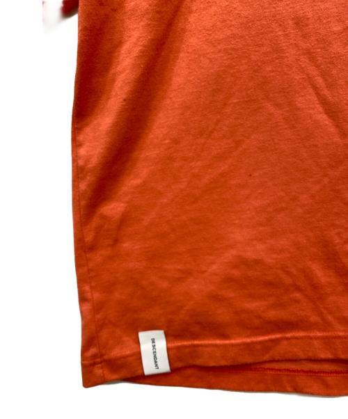 DESCENDANT（ディセンダント）DESCENDANT (ディセンダント) プリントTシャツ オレンジ サイズ:3の古着・服飾アイテム