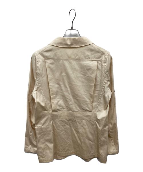 ADJUSTABLE COSTUME（アジャスタブルコスチューム）ADJUSTABLE COSTUME (アジャスタブルコスチューム) コットンジャケット アイボリー サイズ:38の古着・服飾アイテム