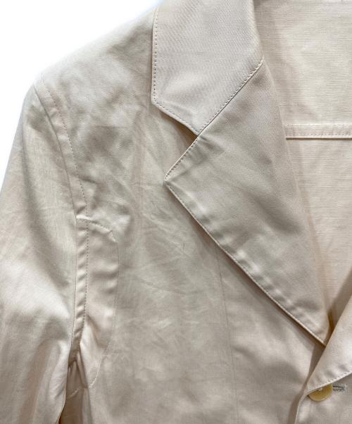 ADJUSTABLE COSTUME（アジャスタブルコスチューム）ADJUSTABLE COSTUME (アジャスタブルコスチューム) コットンジャケット アイボリー サイズ:38の古着・服飾アイテム
