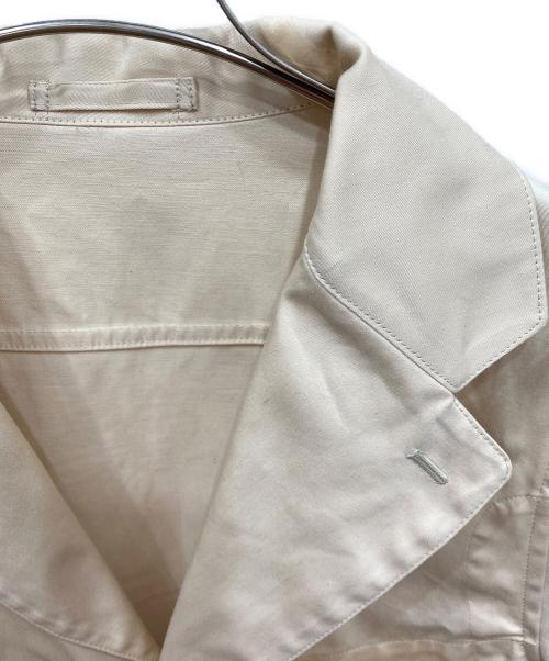 ADJUSTABLE COSTUME（アジャスタブルコスチューム）ADJUSTABLE COSTUME (アジャスタブルコスチューム) コットンジャケット アイボリー サイズ:38の古着・服飾アイテム