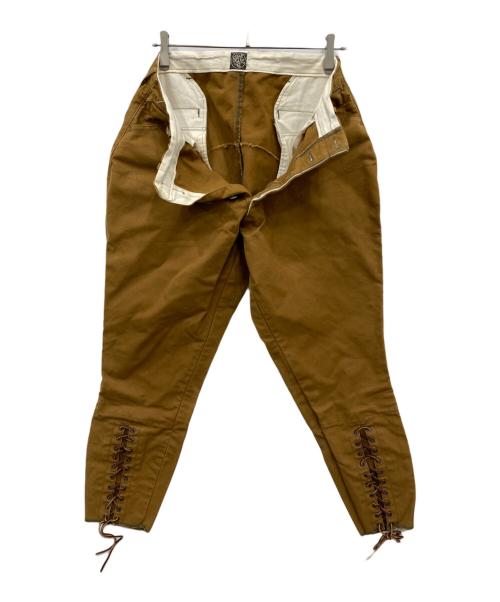 SUGAR CANE（シュガーケーン）SUGAR CANE (シュガーケーン) F.ROMANCE 13oz.CANVAS BREECHES ブラウン サイズ:W32の古着・服飾アイテム