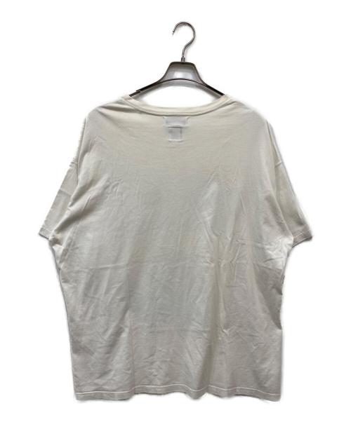 FACETASM（ファセッタズム）FACETASM (ファセッタズム) COLLAGE FACE BIG TEE ホワイト サイズ:00の古着・服飾アイテム