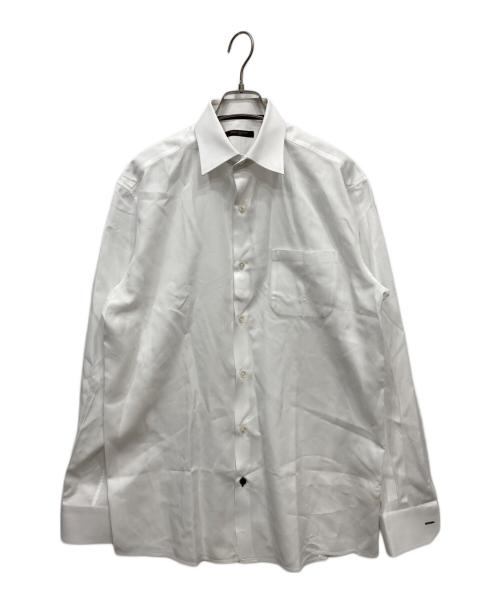 LOUIS VUITTON（ルイ ヴィトン）LOUIS VUITTON (ルイ ヴィトン) コットンシャツ ホワイト サイズ:39の古着・服飾アイテム