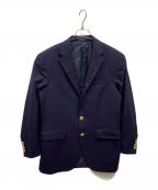 POLO RALPH LAURENポロ・ラルフローレン）の古着「金釦ウールテーラードジャケット」｜パープル