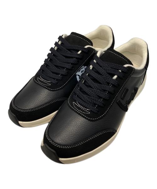 Sangacio（サンガッチョ）Sangacio (サンガッチョ) バンクシーグラフィックローカットスニーカー ブラック サイズ:26の古着・服飾アイテム