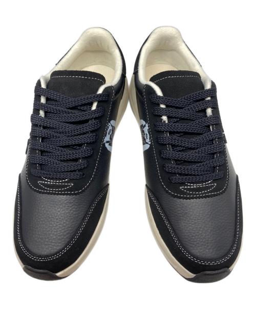 Sangacio（サンガッチョ）Sangacio (サンガッチョ) バンクシーグラフィックローカットスニーカー ブラック サイズ:26の古着・服飾アイテム