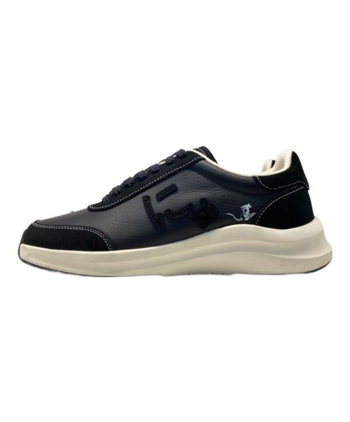 Sangacio（サンガッチョ）Sangacio (サンガッチョ) バンクシーグラフィックローカットスニーカー ブラック サイズ:26の古着・服飾アイテム
