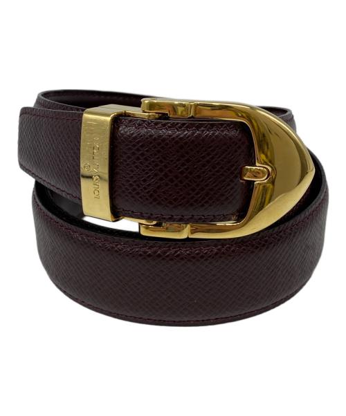 LOUIS VUITTON（ルイ ヴィトン）LOUIS VUITTON (ルイ ヴィトン) タイガベルト ブラウン サイズ:90/36の古着・服飾アイテム