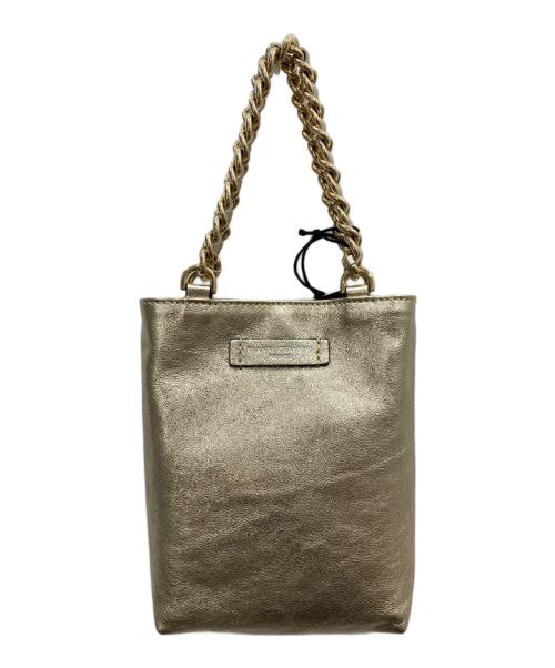 GIANNI CHIARINI（ジャンニ キアリーニ）GIANNI CHIARINI (ジャンニ キアリーニ) 2WAYバッグ ゴールドの古着・服飾アイテム