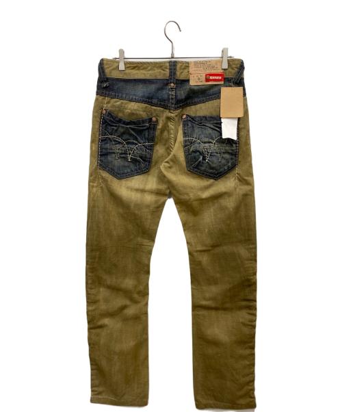 TOUGH JEANSMITH（タフジーンズスミス）TOUGH JEANSMITH (タフジーンズスミス) デニムパンツ ブラウン サイズ:32の古着・服飾アイテム