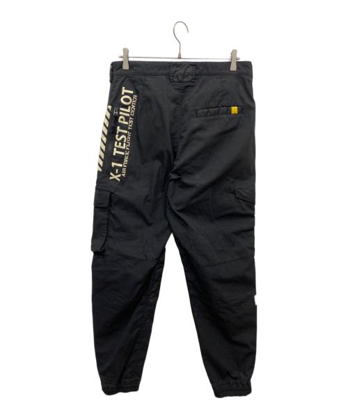 AVIREX（アヴィレックス）AVIREX (アヴィレックス) カーゴパンツ ブラック サイズ:Lの古着・服飾アイテム