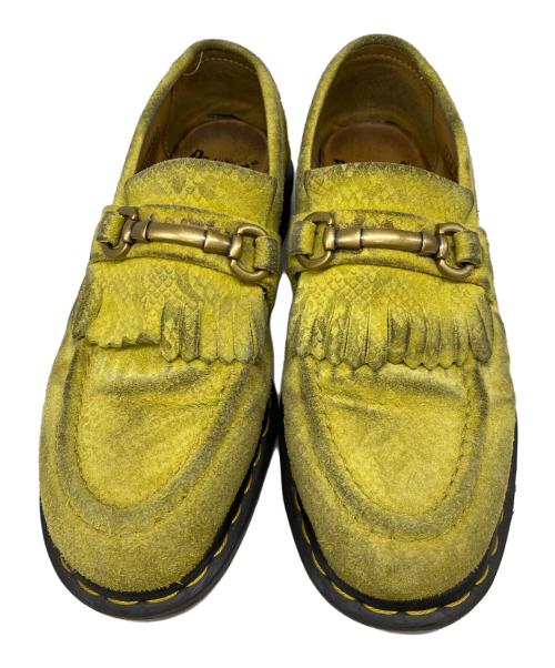 Dr.Martens（ドクターマーチン）Dr.Martens (ドクターマーチン) ADRIAN SNAFFLE ローファー イエロー サイズ:26㎝の古着・服飾アイテム
