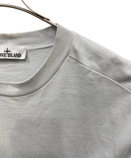 STONE ISLAND（ストーンアイランド）STONE ISLAND (ストーンアイランド) HEAVY COTTON JERSEY ブルー サイズ:Lの古着・服飾アイテム
