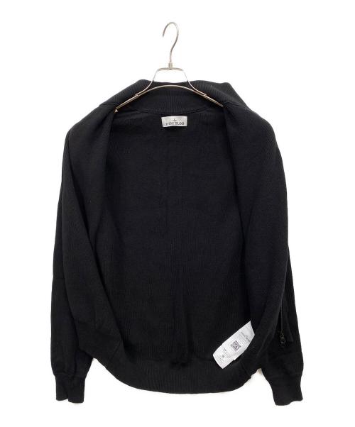 STONE ISLAND（ストーンアイランド）STONE ISLAND (ストーンアイランド) 25SS Drivers Knit Cardigan ブラック サイズ:Lの古着・服飾アイテム