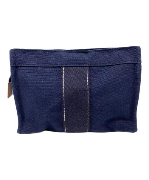 HERMES（エルメス）HERMES (エルメス) ポーチ ネイビーの古着・服飾アイテム