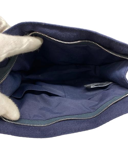HERMES（エルメス）HERMES (エルメス) ポーチ ネイビーの古着・服飾アイテム