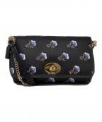 COACHコーチ）の古着「ショルダーバッグ」｜ブラック