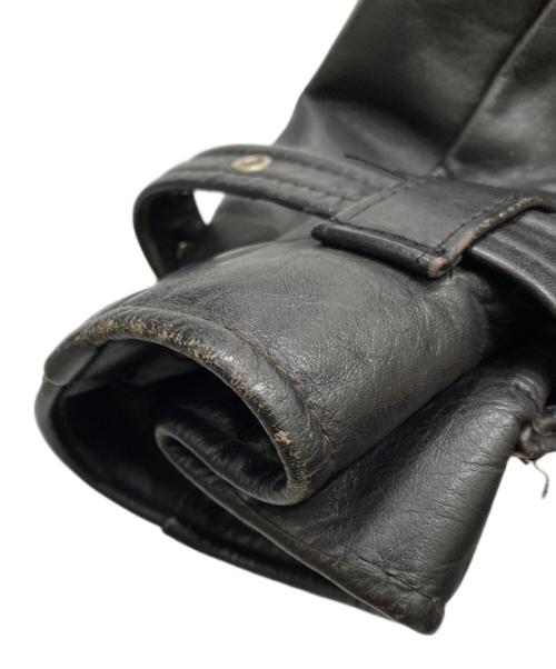 Schott（ショット）Schott (ショット) 627 ロングライダースジャケット ブラック サイズ:36の古着・服飾アイテム