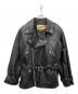 Schott（ショット）の古着「627 ロングライダースジャケット」｜ブラック
