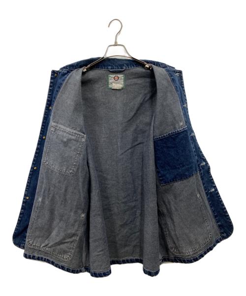 SEAHOP（シーホップ）SEAHOP (シーホップ) カバーオール インディゴ サイズ:Lの古着・服飾アイテム
