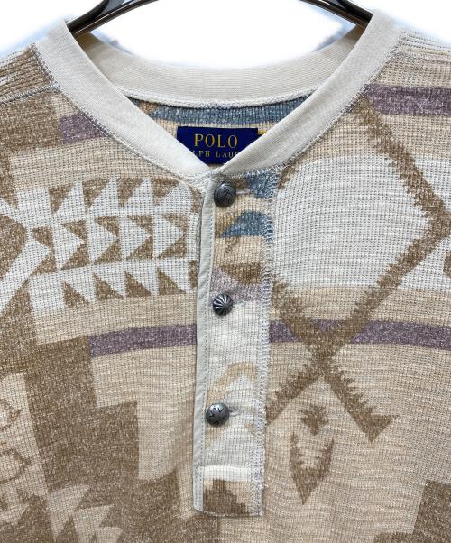 POLO RALPH LAUREN（ポロ・ラルフローレン）POLO RALPH LAUREN (ポロ・ラルフローレン) ワンピース ベージュ サイズ:Sの古着・服飾アイテム