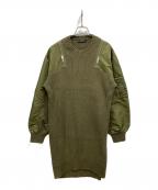 DIESELディーゼル）の古着「ワンピース」｜カーキ