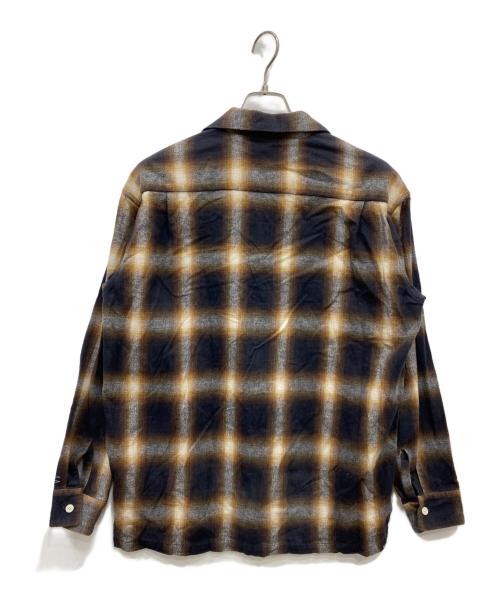 Denham（デンハム）Denham (デンハム) SHAGGY CHECK SHIRT ブラウン サイズ:不明の古着・服飾アイテム