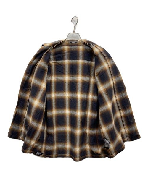 Denham（デンハム）Denham (デンハム) SHAGGY CHECK SHIRT ブラウン サイズ:不明の古着・服飾アイテム