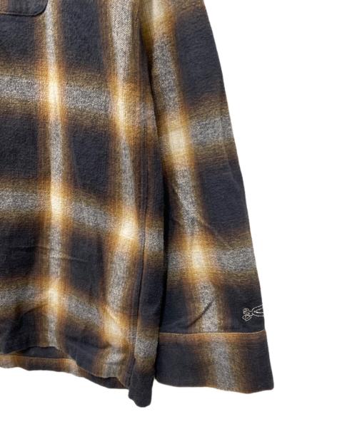 Denham（デンハム）Denham (デンハム) SHAGGY CHECK SHIRT ブラウン サイズ:不明の古着・服飾アイテム