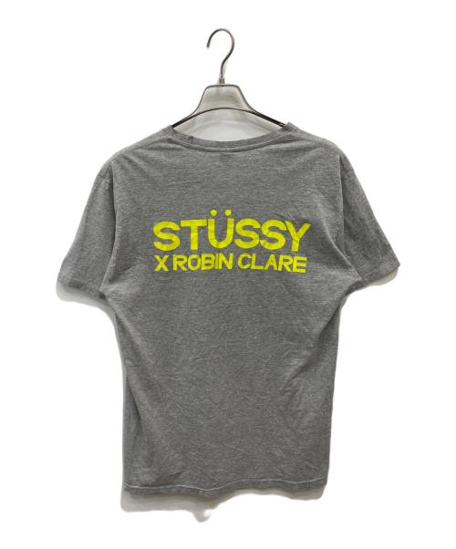 stussy（ステューシー）stussy (ステューシー) Robin Clare Tシャツ グレー サイズ:Mの古着・服飾アイテム
