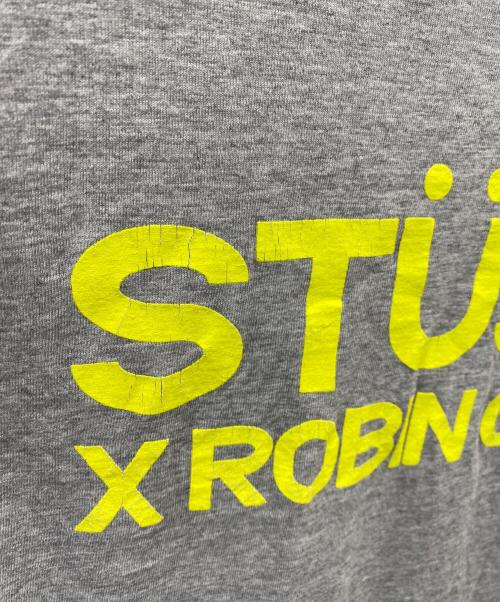 stussy（ステューシー）stussy (ステューシー) Robin Clare Tシャツ グレー サイズ:Mの古着・服飾アイテム
