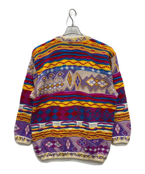 Coogi（クージー）COOGI (クージー) 3Dニット マルチカラー サイズ:Mの古着・服飾アイテム
