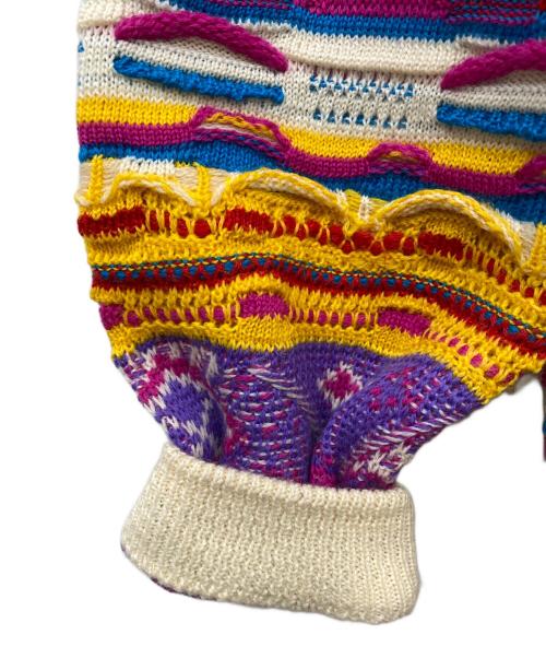 Coogi（クージー）COOGI (クージー) 3Dニット マルチカラー サイズ:Mの古着・服飾アイテム