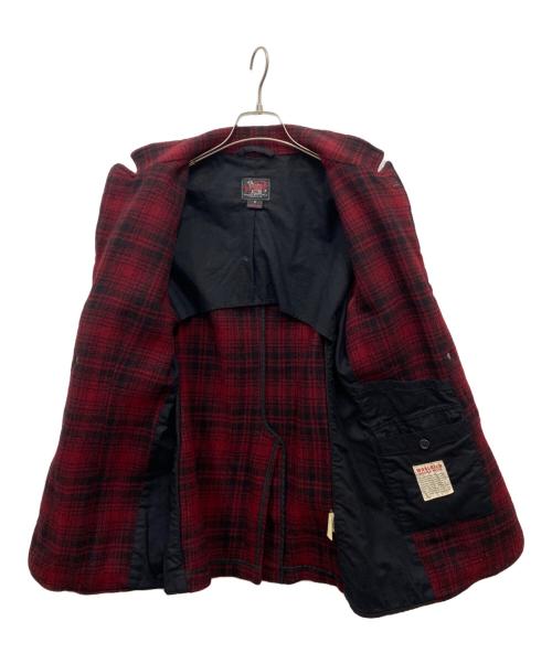 WOOLRICH（ウールリッチ）WOOLRICH (ウールリッチ) エルボーパッチウールジャケット ブラック サイズ:Sの古着・服飾アイテム