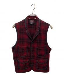 WOOLRICH（ウールリッチ）の古着「ウールベスト」｜レッド