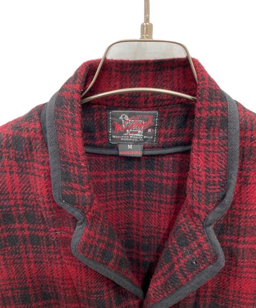WOOLRICH（ウールリッチ）WOOLRICH (ウールリッチ) ウールベスト レッド サイズ:Mの古着・服飾アイテム