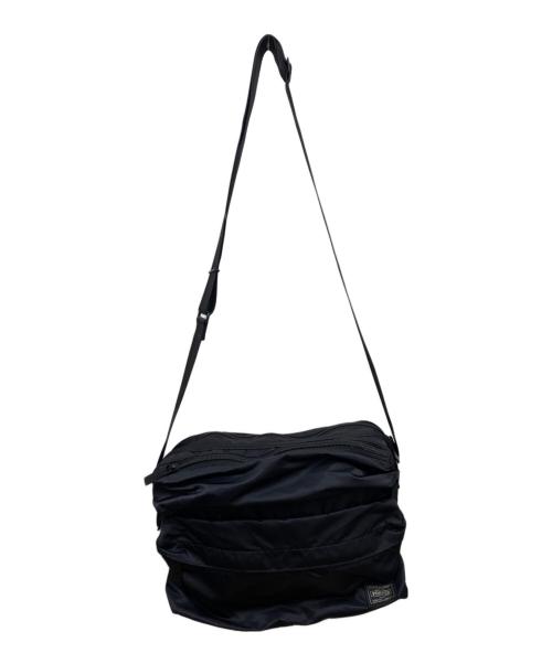 PORTER（ポーター）PORTER (ポーター) FRAMEショルダーバッグ ブラックの古着・服飾アイテム