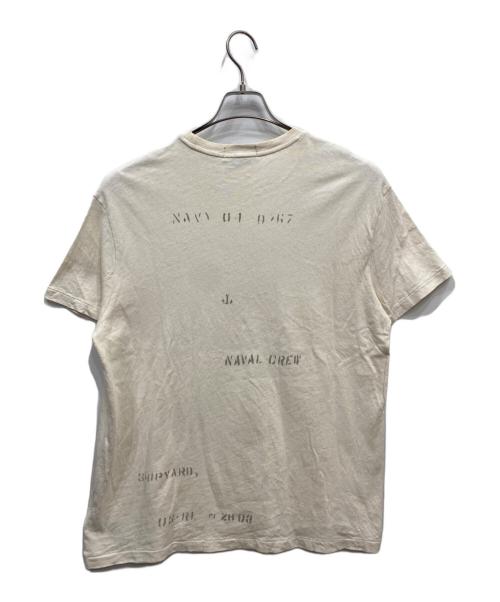 POLO RALPH LAUREN（ポロ・ラルフローレン）POLO RALPH LAUREN (ポロ・ラルフローレン) ポロベアプリントTシャツ ベージュ サイズ:Lの古着・服飾アイテム